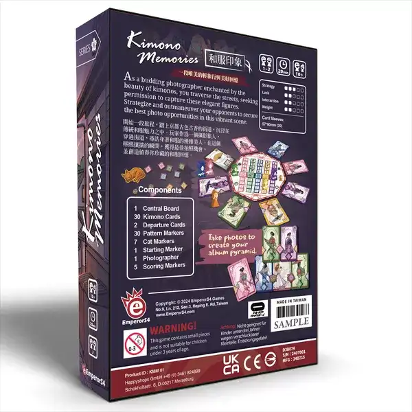 Kimono Memories Board Game - Image 2