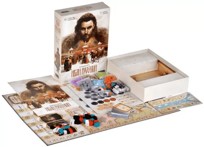 The First Tsar Ivan the Terrible Board Game + Wooden Token Upgrade - Image 4
